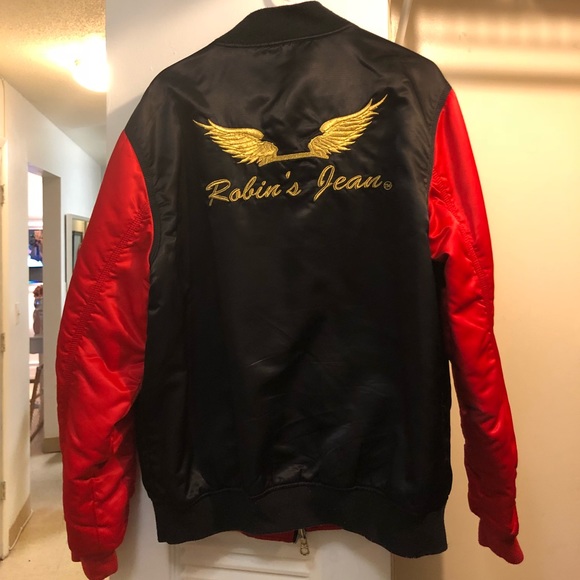 red robin jean jacket